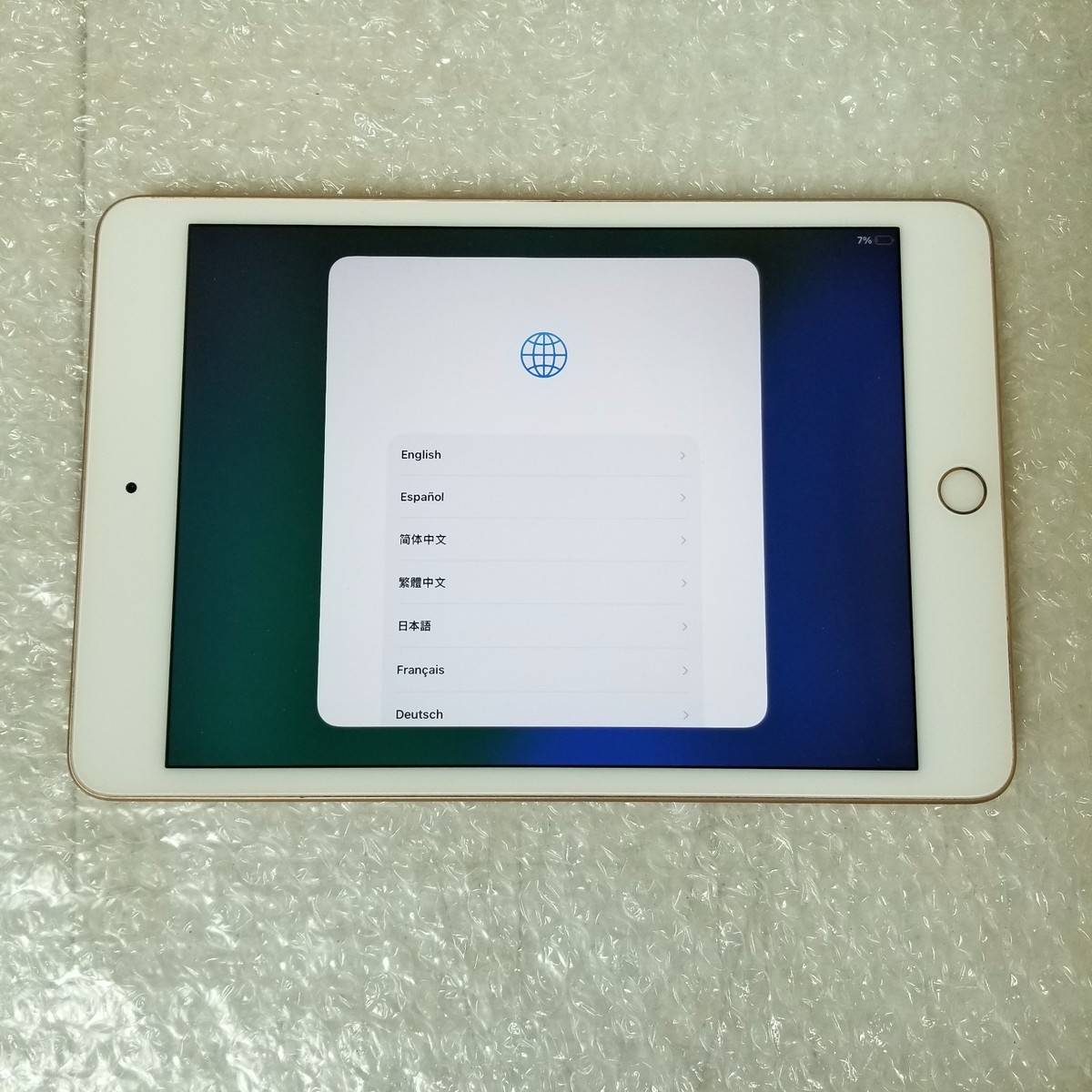 Apple iPad mini (5th Generation) A2133 64 GB, Wi-Fi, Gold - Used