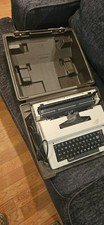 JCPenny Full Power Cartridge Electric Typewriter with Hard Case USA Made Works! thumbnail