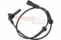 Metzger Sensor, Raddrehzahl 09001202 Passend FüR Nissan Opel Renault