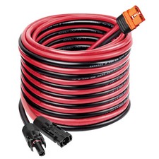 Solar to XT60i Cable 10AWG - 25FT Solar Panel to XT60i Adapter Connector XT60...