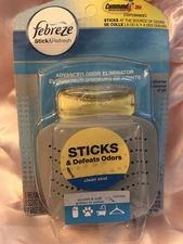 NEW Sealed Febreze Stick & Refresh Air Freshener Clean Zest