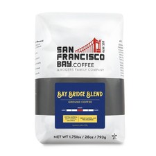 San Francisco Bay Ground Coffee Bay Bridge Blend 28oz Bag, Medium Roast