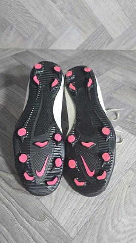 Nike Phantom GT Academy FG AG Football Boots - UK7.5 white, black and pink - Picture 13 of 16