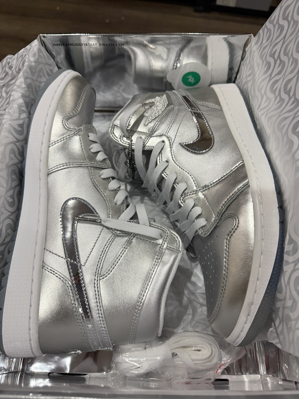 Nike Air  Jordan 1 High Golf Gift Giving Pack Men's FD6815-001 Size 9.5 thumbnail 8