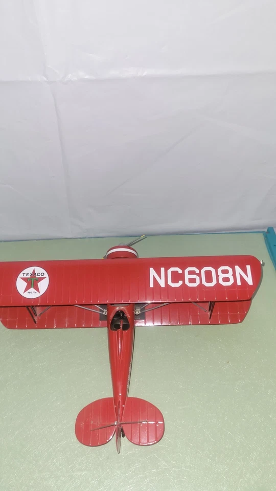 Texaco Diecast AirPlane Wings DE TEXAS NC608N Texas Petroleum Co (B164) Ertl Foto 4 de 4