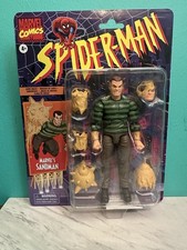 Hasbro Marvel Legends Spider-Man Sandman 6-inch Retro Action Figure New Sealed