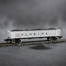 Vagone Merci FEC Florida Colorato Modello Ferroviario per Scenic Layout