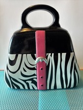 Vtg Ladies Purse/Bank Ceramic READ