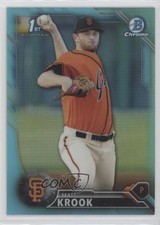 2016 Bowman Draft Chrome Draft Picks Sky Blue Refractor Matt Krook #BDC-33 g1m
