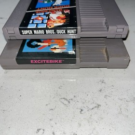 Super Mario Bros / Duck Hunt & Excitebike Nintendo NES Authentic light Gun Case