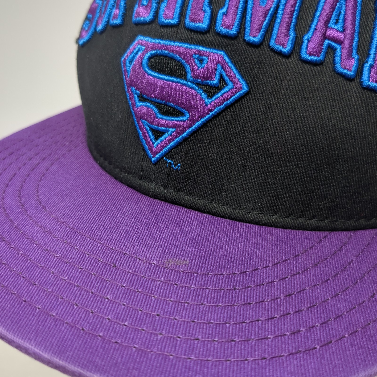 Superman Snapback Cap Multicolor One Size Adjusta… - image 5