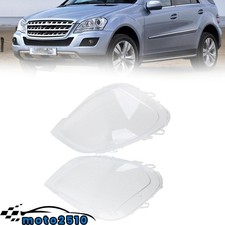 Vorderseite Scheinwerferglas Abdeckung Für Mercedes Benz ML-Klass W164 2009-2011