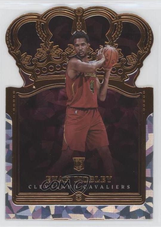 2021-22 Panini Crown Royale Crystal Evan Mobley #89 9l4