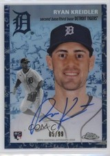 2023 Topps Chrome Platinum Anniversary 5/99 Ryan Kreidler #CPA-RK Auto 17bs