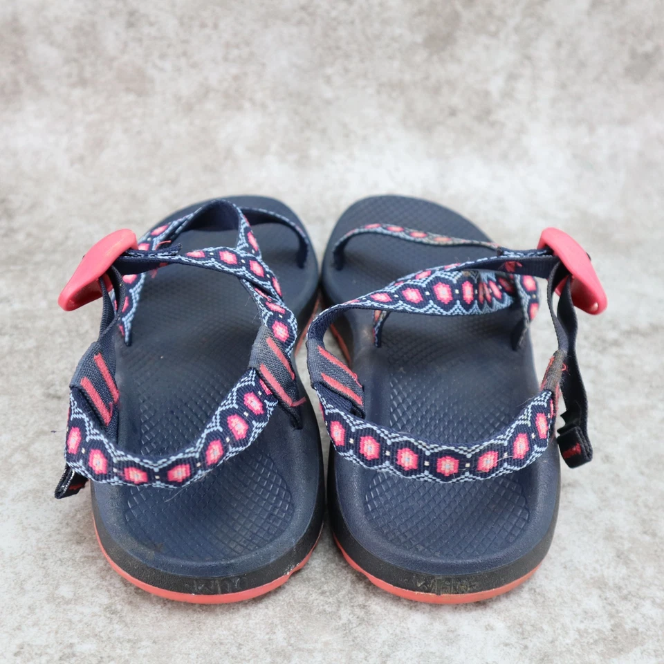 Sandalias Chaco Z Nube Deportivas Informales Caminar Negras Azul Oscuro Rosa Mujer Talla 10 Foto 3 de 4