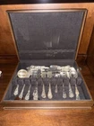 31-Piece Set of Gorham Sterling Silver Flatware Chateau Rose w/ Storage Box