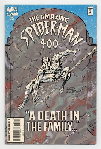 Amazing Spider-Man #400C No Overlay Variant FN- 5.5 1994