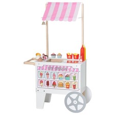 Uimoso Ice Cream Cart for Kids Pretend Play Ice Cream Shop for Kids Aged 3-7