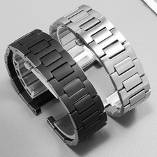 Cinturino 22*14 20*12mm per orologio Cartier serie PASHA acciaio inox braccialetto