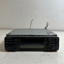 Vintage Sony XR-C400 Black Compact FM/AM Cassette Car Stereo Receiver