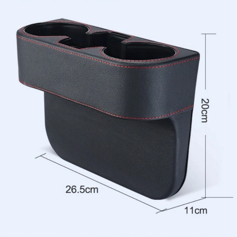 Car Cup Holder Car Seat Organizer Gap Filler Bottle Cell Phone Storage Organizer - Image 3 of 4