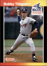 1989 Donruss #266d Bobby Thigpen baseball card