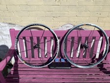 SHIMANO WH-R550 ROAD BIKE RIM BRAKE WHEELSET 700C WORKING CONDITION