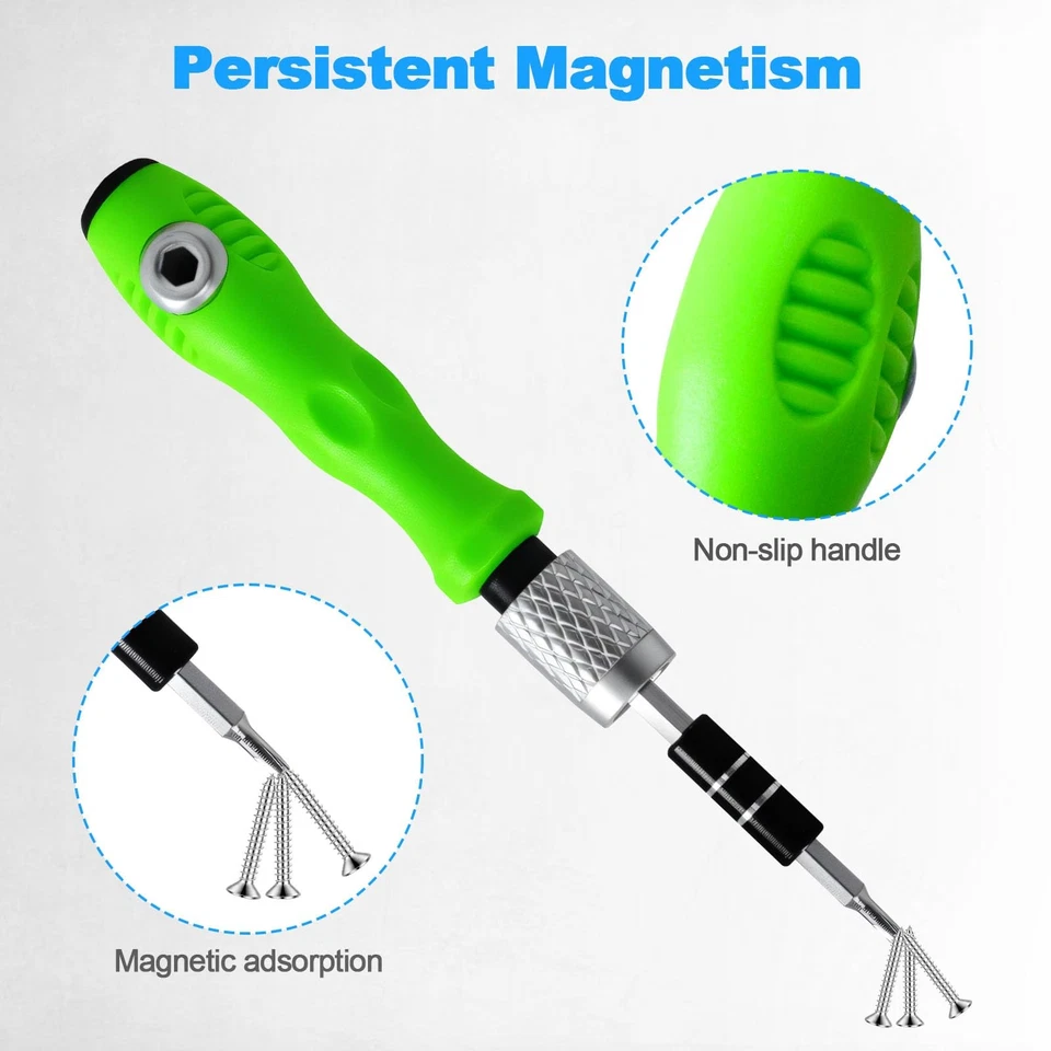 32 in 1 Small Precision Screwdriver Set, Tiny Magnetic Screwdriver Sets - Image 3 of 4