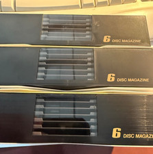 JVC 6 Disc Magazine XC-M75 3pc LOT