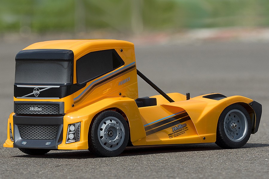 Hobao OFNA EPX RC Electric Truck Rolling Chassis  - Yellow