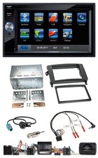 Blaupunkt Lenkrad USB Bluetooth TMC 2DIN Navigation f&uuml;r Mercedes A- B-Klasse W16