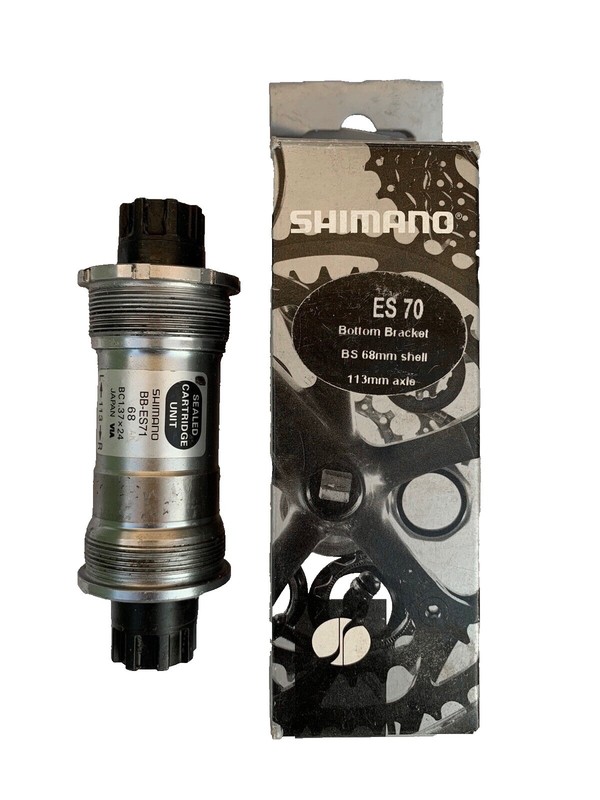 Shimano Deore XT BB-ES71 Octalink V2 Bottom Bracket 68x 113 mm BSA 1.37x24 Retro