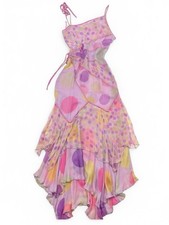 Dress Vintage 100#seda Valentino Largo Women's Size M