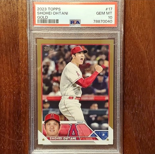 🔥 2023 Topps Shohei Ohtani - Gold /2023 - PSA 10 - Pop 27 - MLB Superstar!