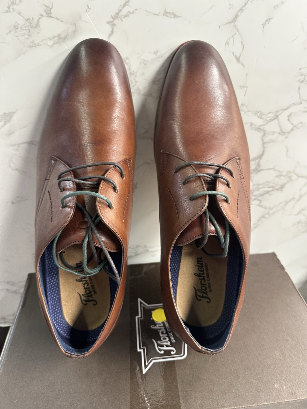 Florsheim Flex Plain Toe Brown Solid Oxford Dress… - image 7