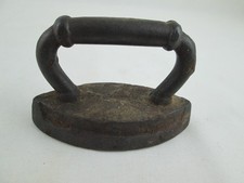 Antique Rare Original Cast Iron Mini Salesman Sample / Doll Sad Iron Toy USA
