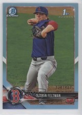 2018 Bowman Draft Chrome Sky Blue Refractor 330/402 Durbin Feltman #BDC-33 t5p