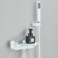 Badewannenarmatur Duschset Handbrause Wasserfall Wasserhahn Bad Wannen Armatur