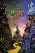 Wicked 2: For Good - Movie Poster (Regular Style - Elphaba & Glinda) (24" x 36")