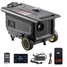 2026 Ver. 8KW Portable Diesel Air Heater 12V/24V All-in-One w/ Bluetooth LCD Rem