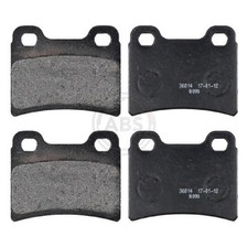 Satz Bremsbeläge Bremsklötze hinten für Ford Escort 5 AAL AFL ALL ANL 6 | 244