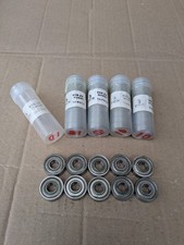 50 New PGN 608-ZZ Ball Bearings 8x22x7mm Shielded Lot Of 5 Tubes 10 Each NIP