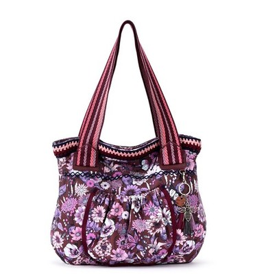 Sakroots Luna Women's Multicolor Cotton Canvas Tote Bag, Uncoated, Stylish & Spa