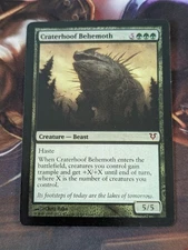MTG Sticker CEDH Craterhoof Behemoth