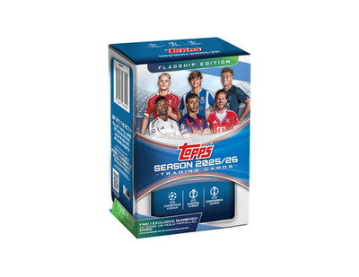 2025-26 Topps UEFA Club Competitions Soccer Value Blaster Box