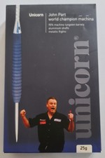 Rare Unicorn John Part World Champion Machina 90% Tungsten Darts 25g