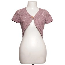 Noa Noa, Bolero, Größe: S, Lila, Chevron, Damen #y7x