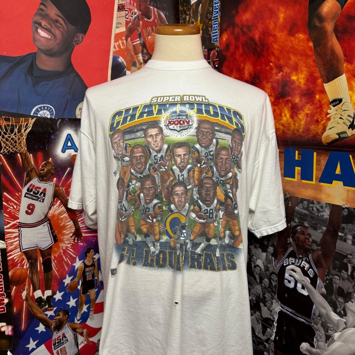 Super Bowl St. Louis Rams NFL Shirts for sale | eBay