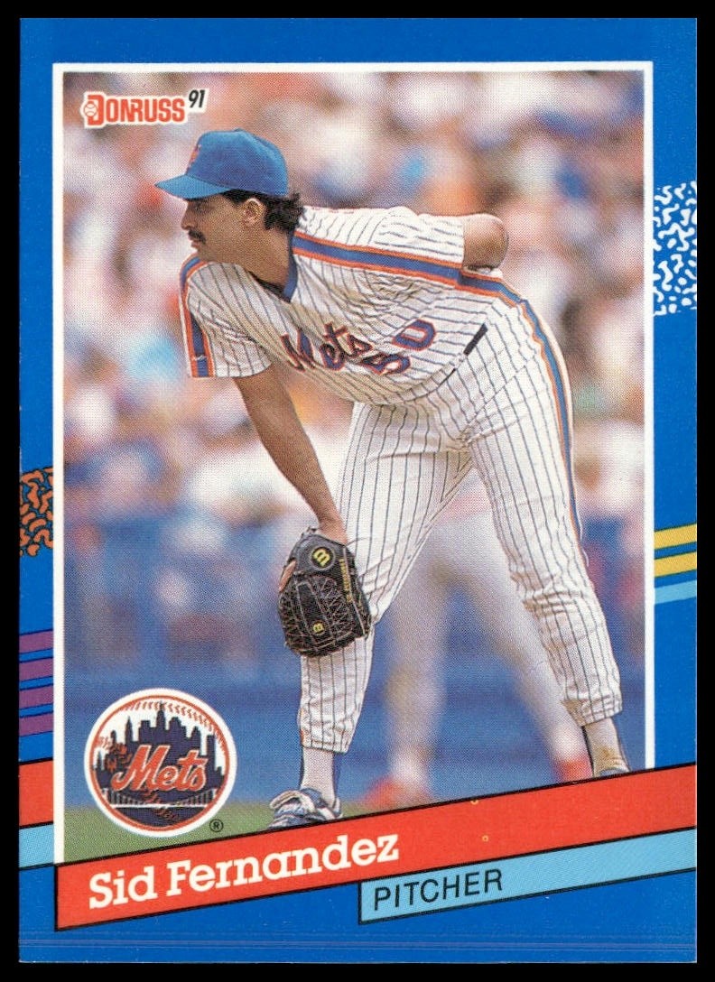 Sid Fernandez #97 1991 Donruss New York Mets