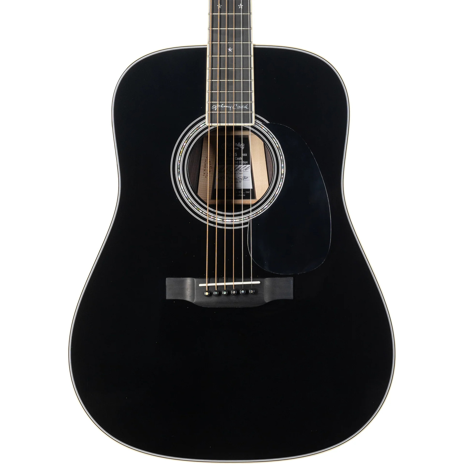 Акустическая гитара Martin D-35 Johnny Cash Special Edition - Черный 905690₽
